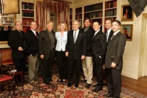 Pres Bush & EWTN team